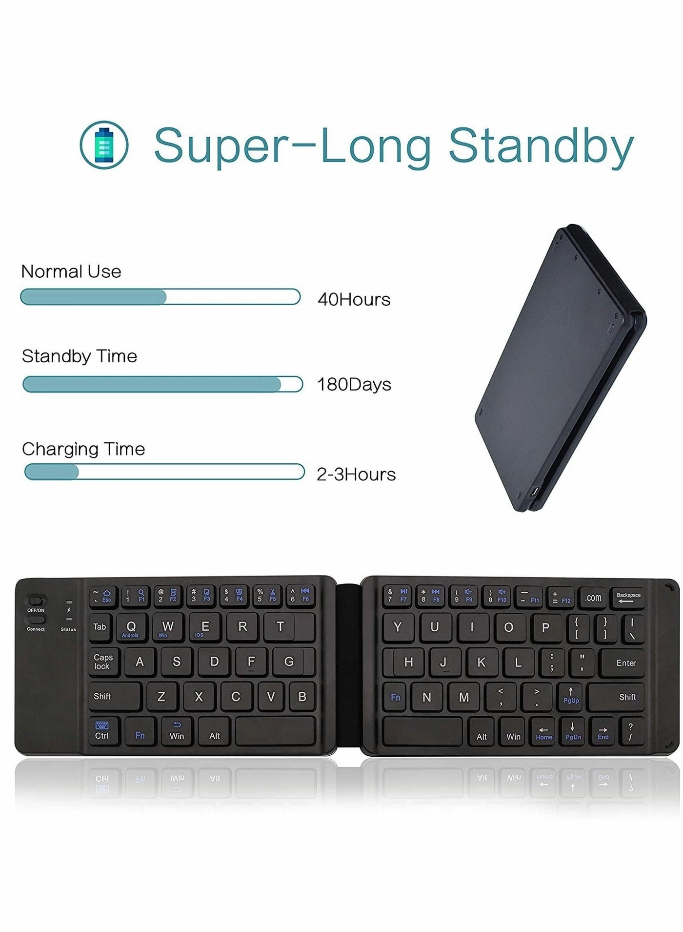 Bluetooth Keyboard - Foldable