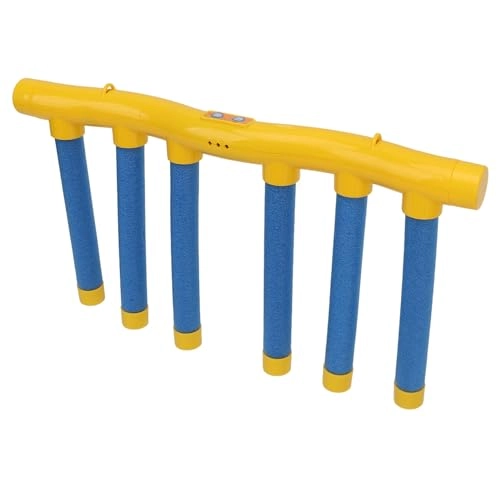 Falling Sticks Game - Hand Eye Coordination 6 sticks Yellow and Blue