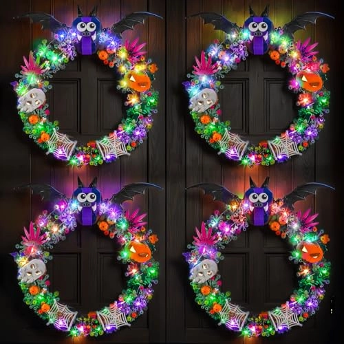 Light kit Compatible with Lego 40825 Halloween Wreath - LED Flash Lights