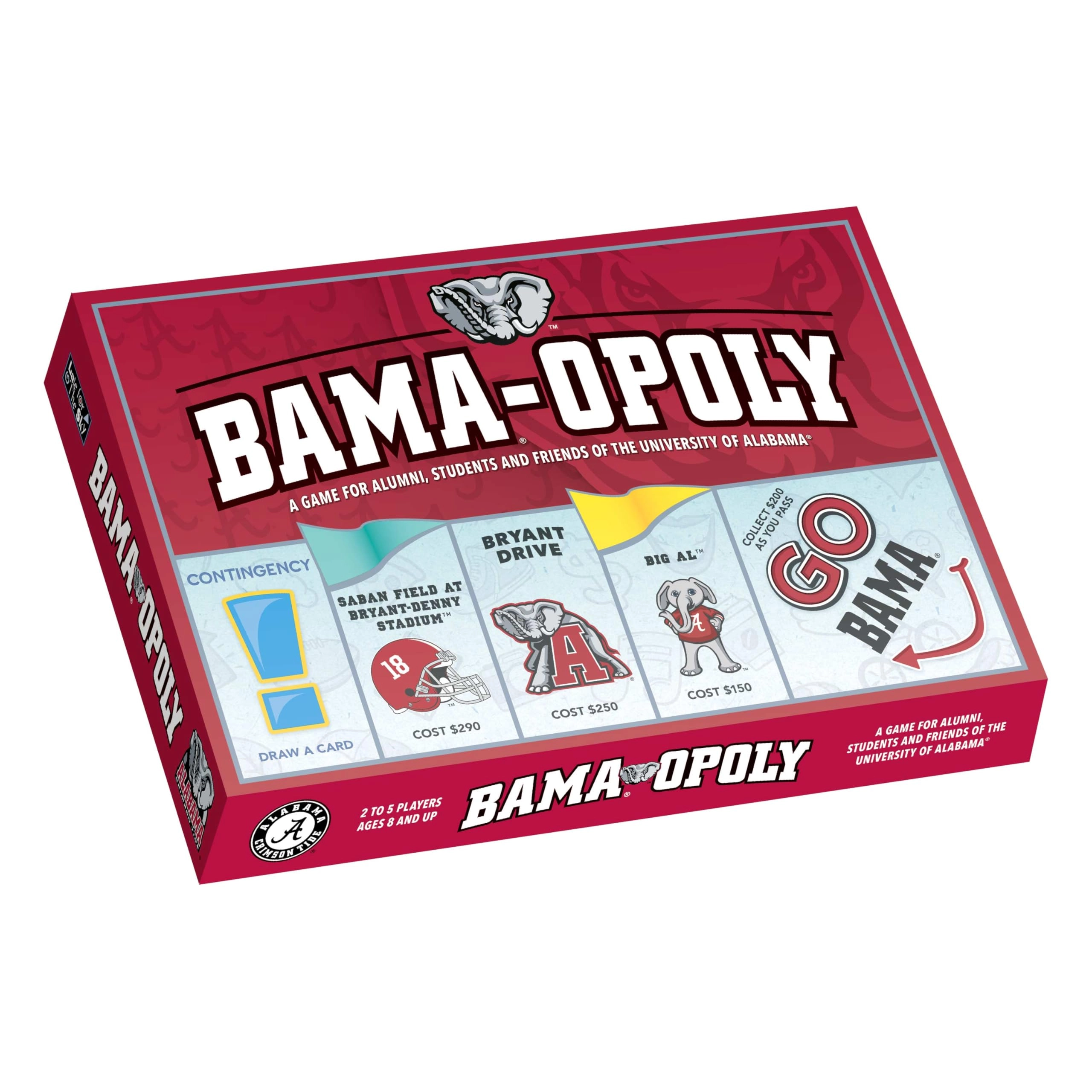 Late for the Sky BAMAOPOLY University of Alabama: Campus Landmarks Edition