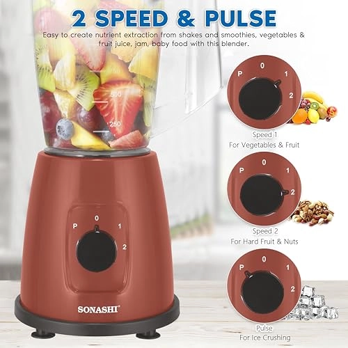 2-in-1 Powerful Blender - 600W