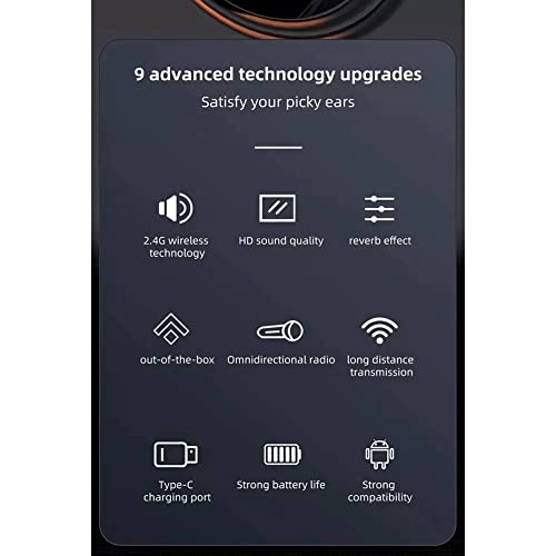 EFFGCGMEF Wireless Microphone