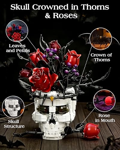 Gothic Skull (11040) - Skull Home Decor