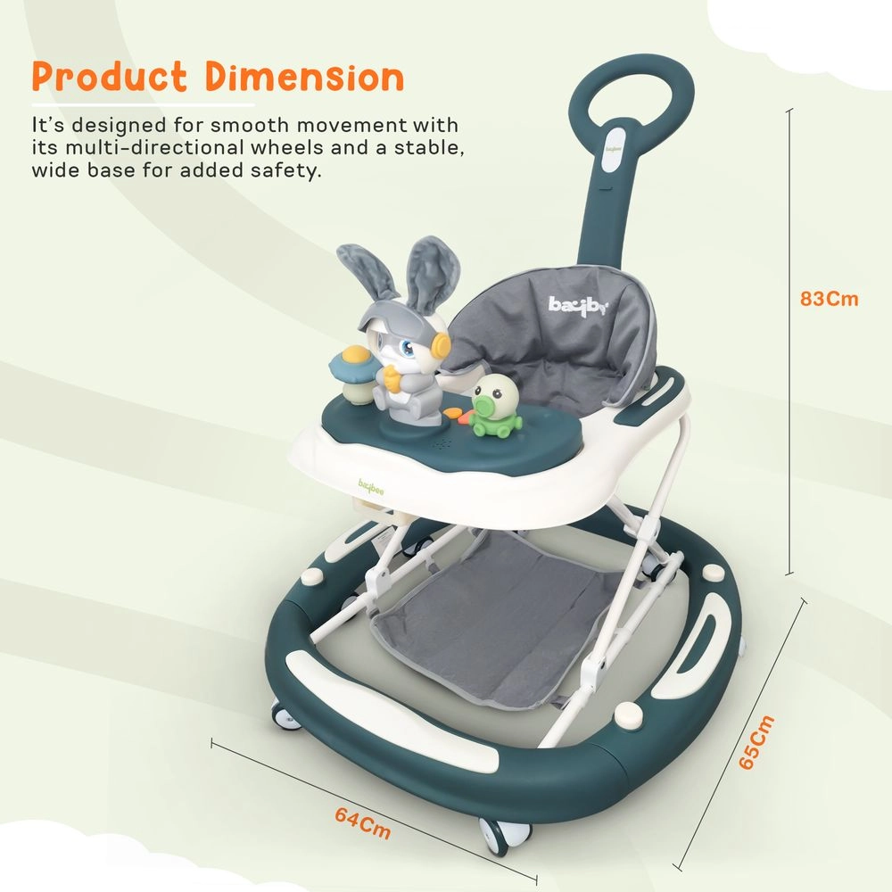 Zeni - 3-in-1 Baby Walker