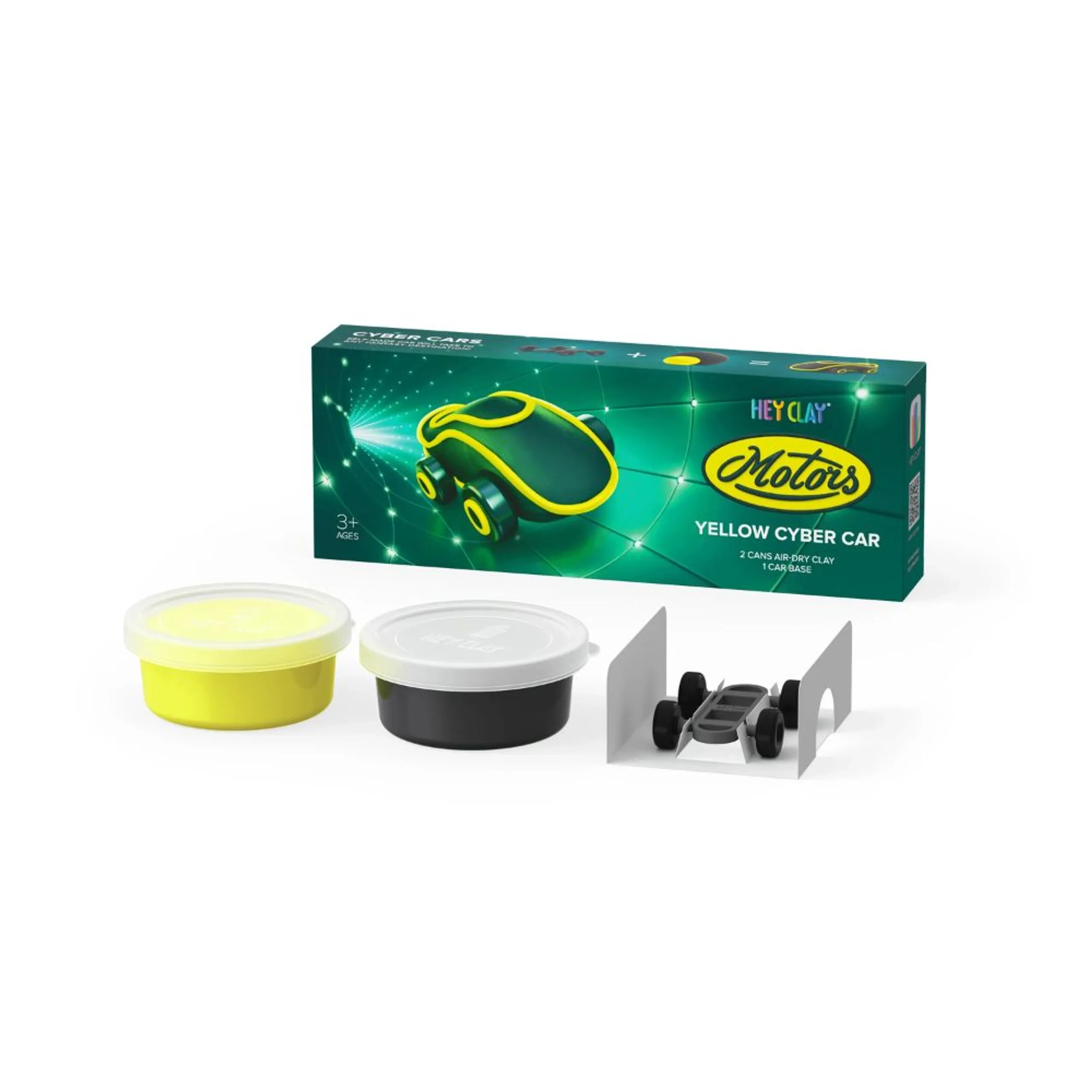 Cyber Car - Air-Dry Clay 100g 2pcs.