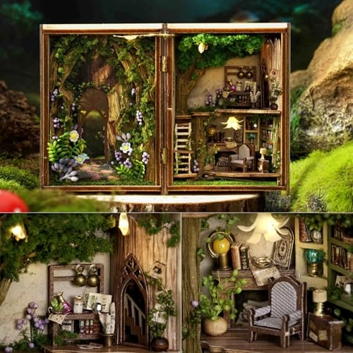 Miniature Dollhouse Kit - Warm House 1:32