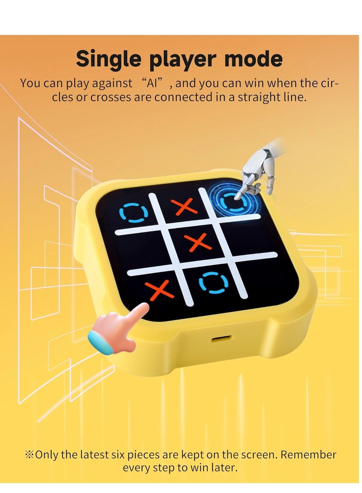 Tic Tac Toe - 3 in 1 Electronic Handheld