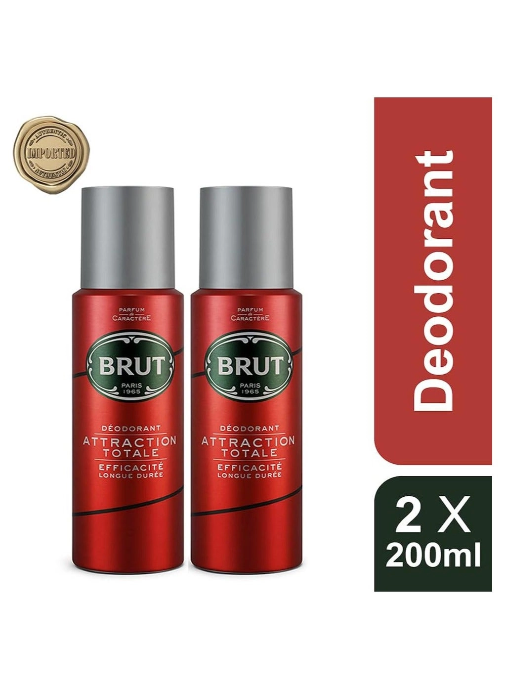 Attraction Deodorant Pack