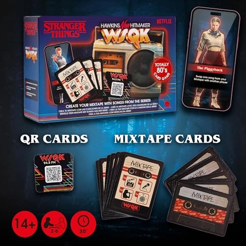 Stranger Things Hawkins HITMAKER - Card Game (Spanish)