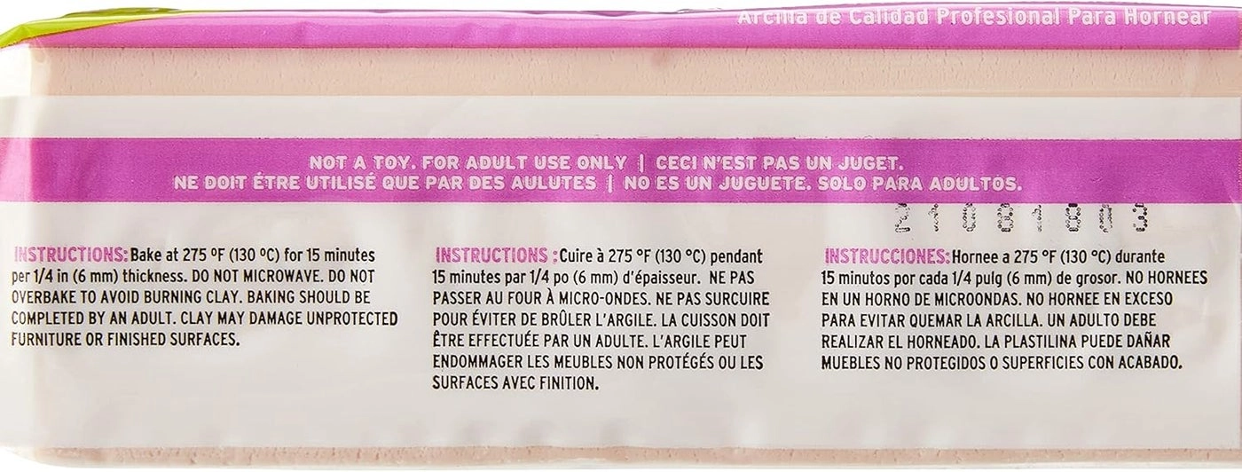 Super Living Doll Clay - Polymer Clay 454g