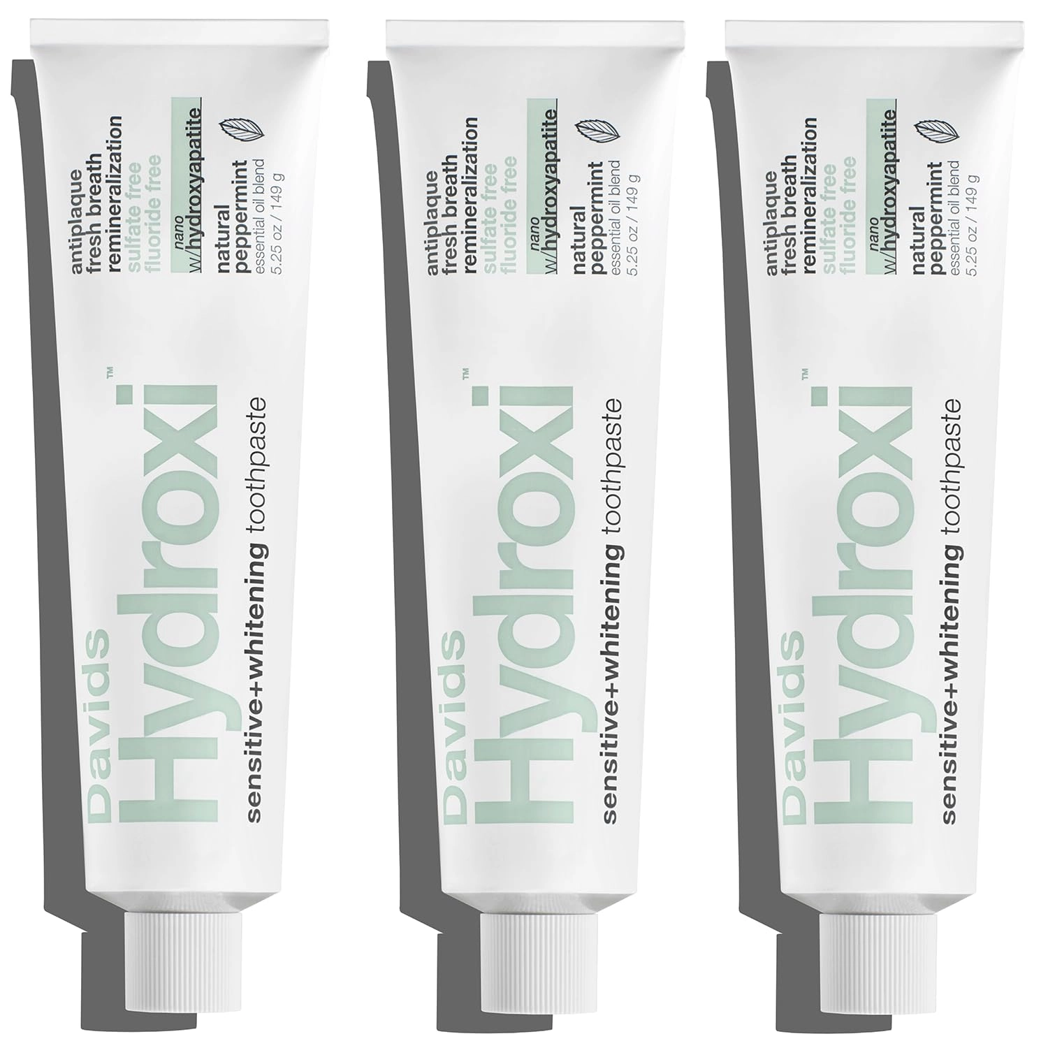 Davids Natural Toothpaste, Inc. Hydroxi Sensitive Mint Toothpaste Adult 15.75 ounces