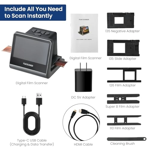 Film and Slide Scanner - USB