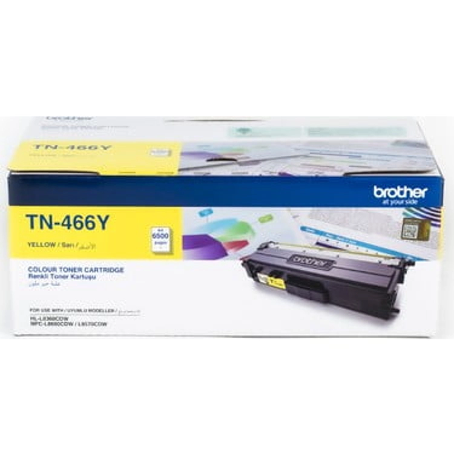 Brother TN-466Y - Super high-yield toner 6,500 pages Yellow