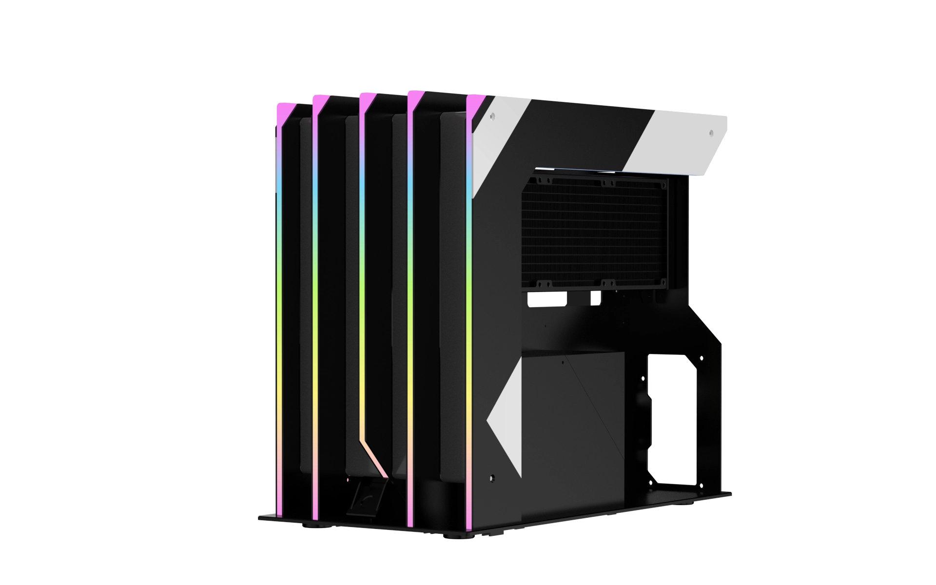 Nebula - Tempered glass side panel Mid Tower