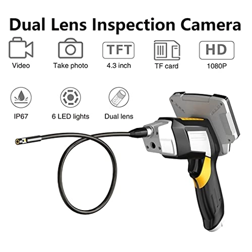Dual Lens Inspection Camera - 3.9MM/5.5MM/8mm/14.5MM 1M/5M/10M/20M