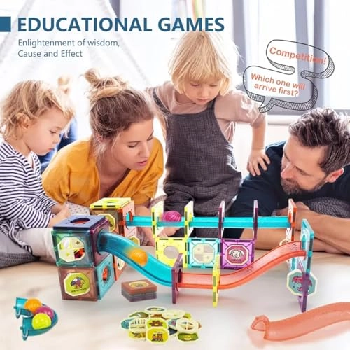 Magnetic Building Blocks - 209 pcs