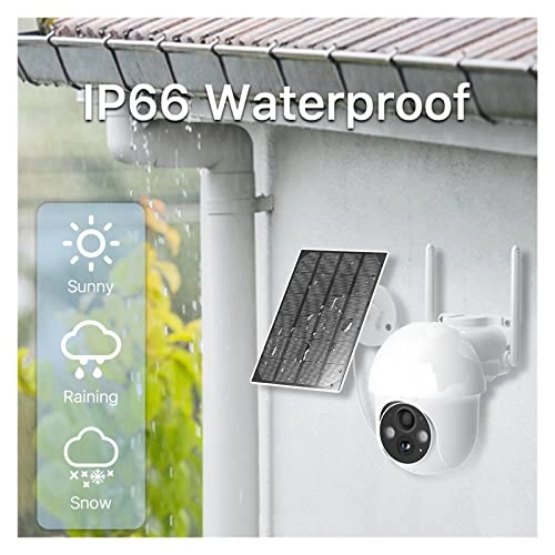 Outdoor Solar Security Camera 2K
