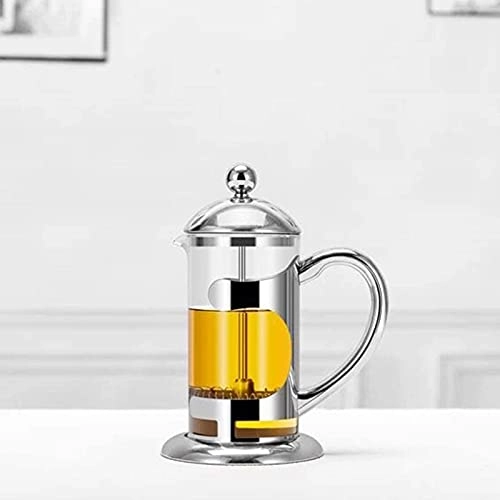 Glass Teapot - Stainless Steel + High Borosilicate Glass 600 milliliter