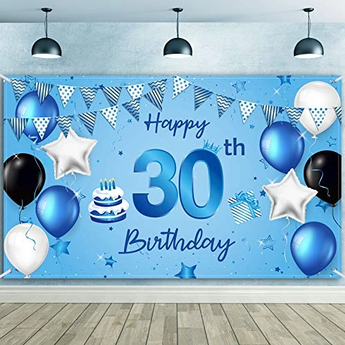 Sweet 16th Birthday Backdrop Banner