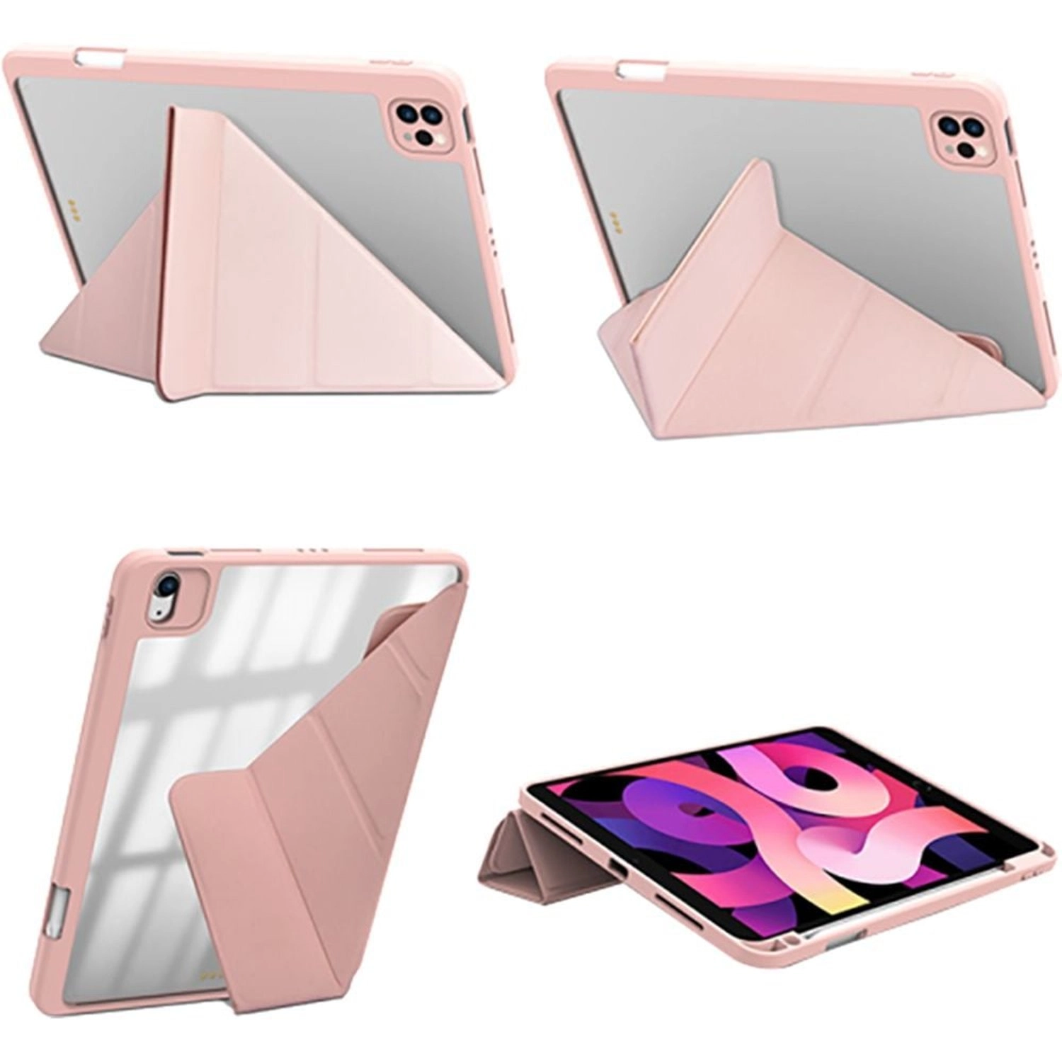 Tri-fold Folio Case with Pencil Holder for iPad 10.9-inch / 10.11-inch