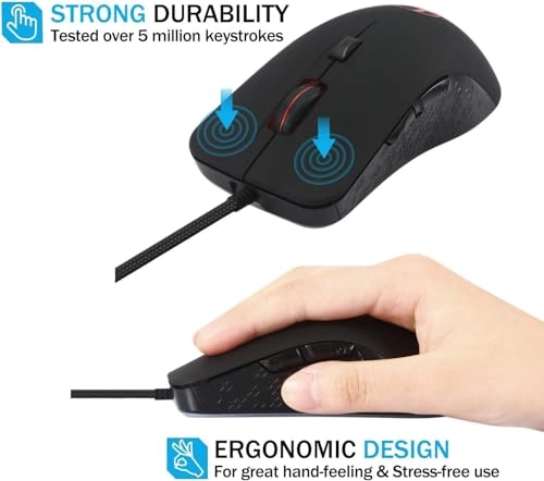 Wired Gaming Mouse - USB