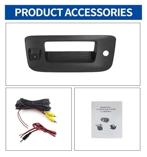 Rear View Tailgate Grip Camera - Night Vision