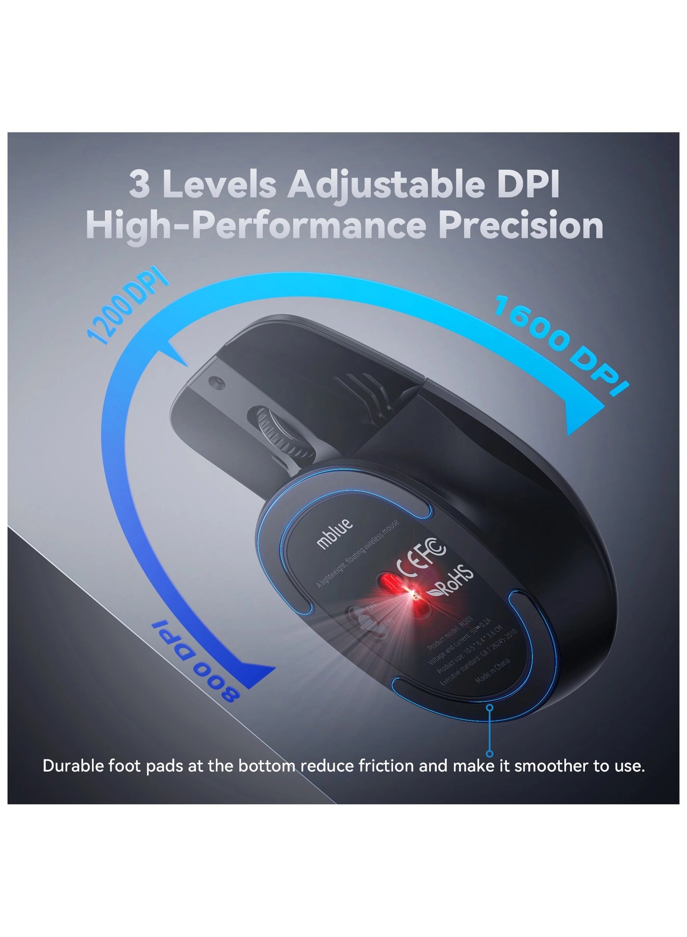 M203 Levitating Mouse - Wireless