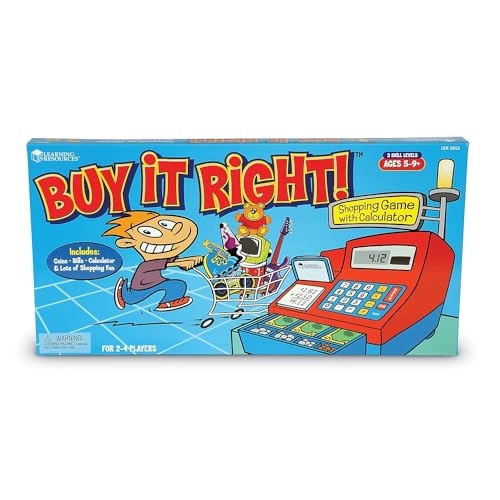Buy It Right Shopping Game - 6 years and up 1 pieces