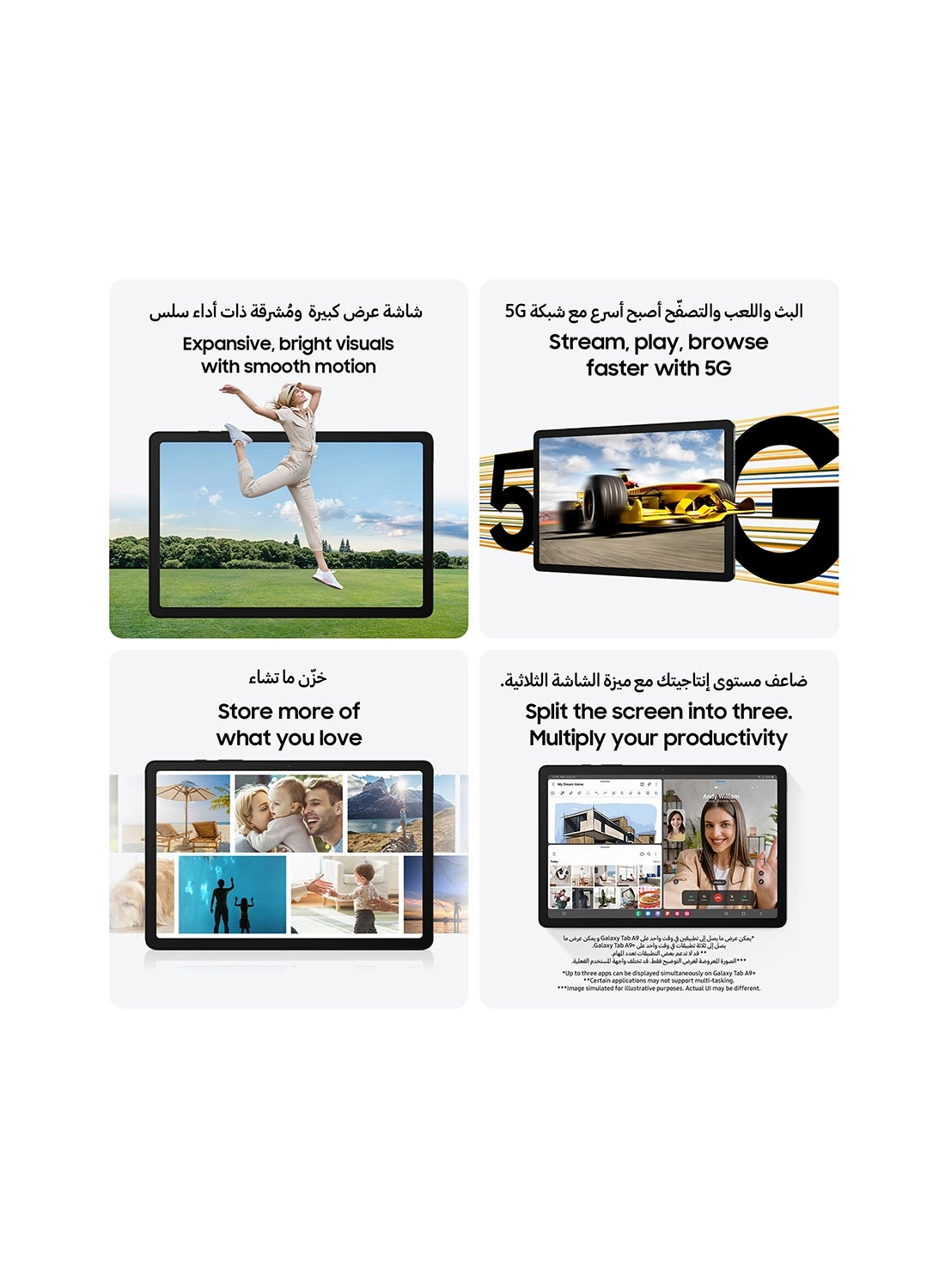 (Renewed) Tab A9 Plus - 128GB 11"