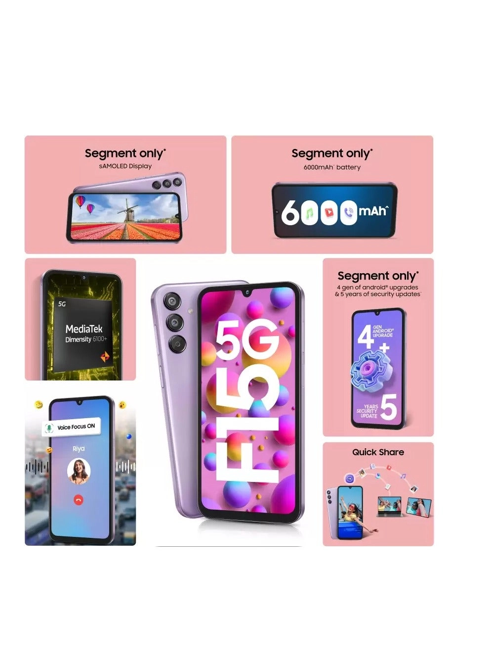 Galaxy F15 - 4GB 128GB