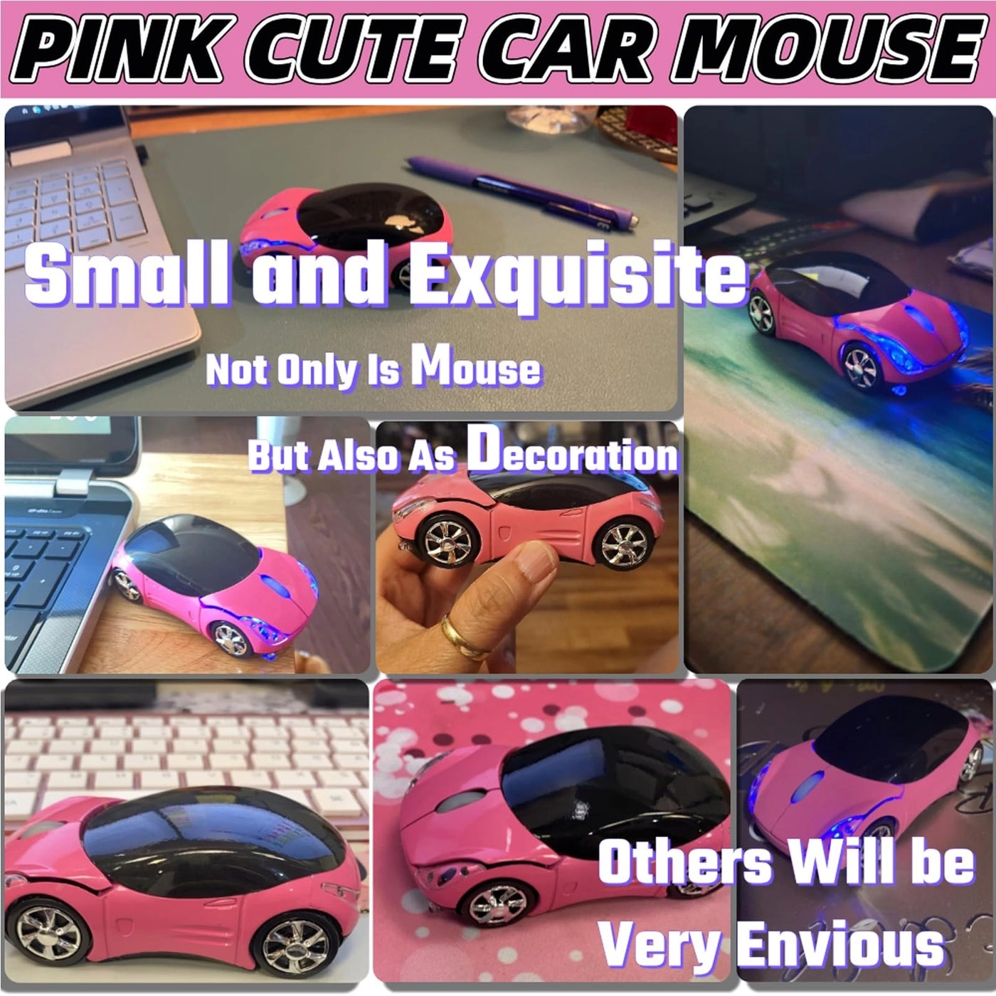 Cute Car Mouse - 2.4G