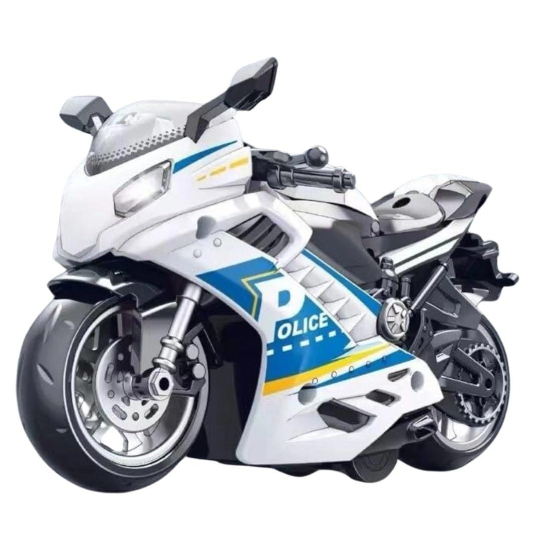 FEXXA, FEXXA Police Motorcycle Toy - 1