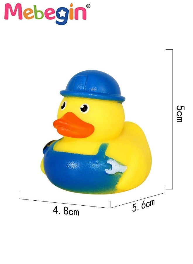 Rubber Duck - 16 Pack Assorted Squeaky