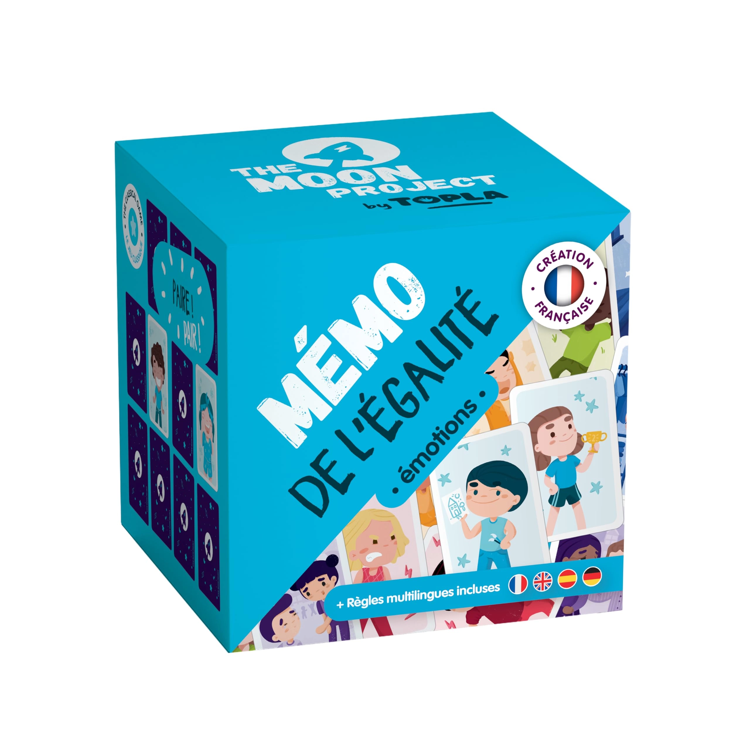 Topla Memory Game About Emotions - 4 years and up