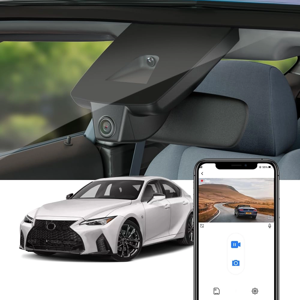 Dongguan Daozhi Electronic Technology Co.,Ltd Front 2K and 1080P Rear 1440 X 1080 for Lexus IS 2017-2022