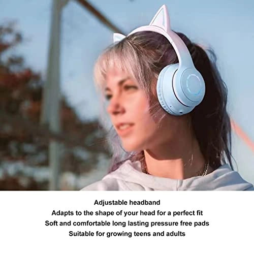 Cute Cat Ear Gaming Headphones Wireless Headset