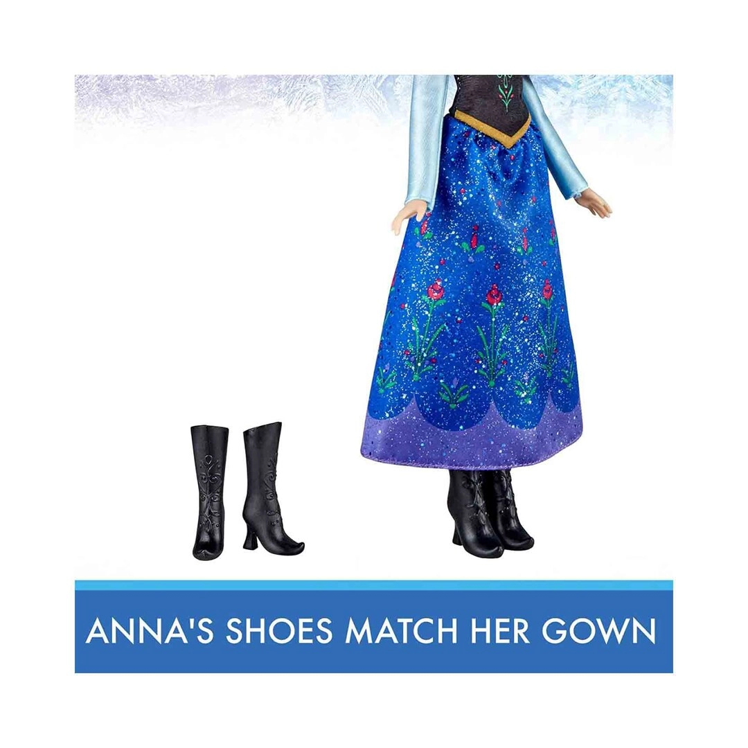 Anna Fashion Doll - 32.5 cm blue and purple travel outfit
