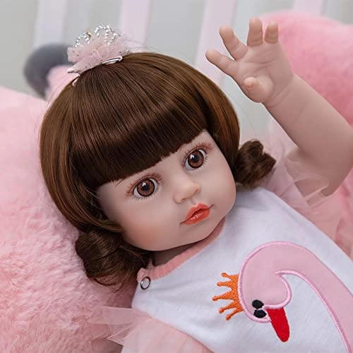 Reborn Baby Doll - 19 Inch Vinyl Girl