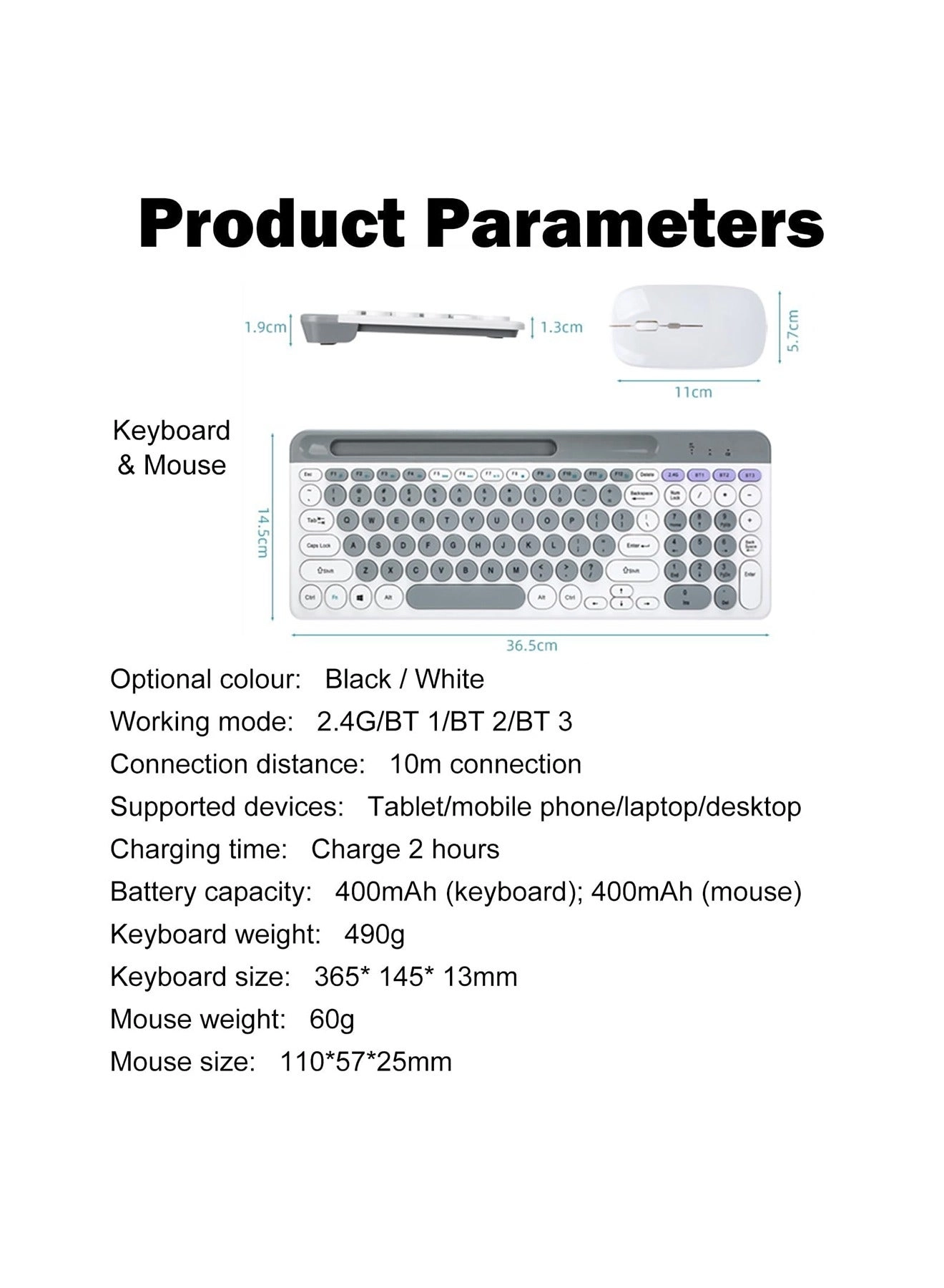 AE501085 Bluetooth/Wireless English/Arabic