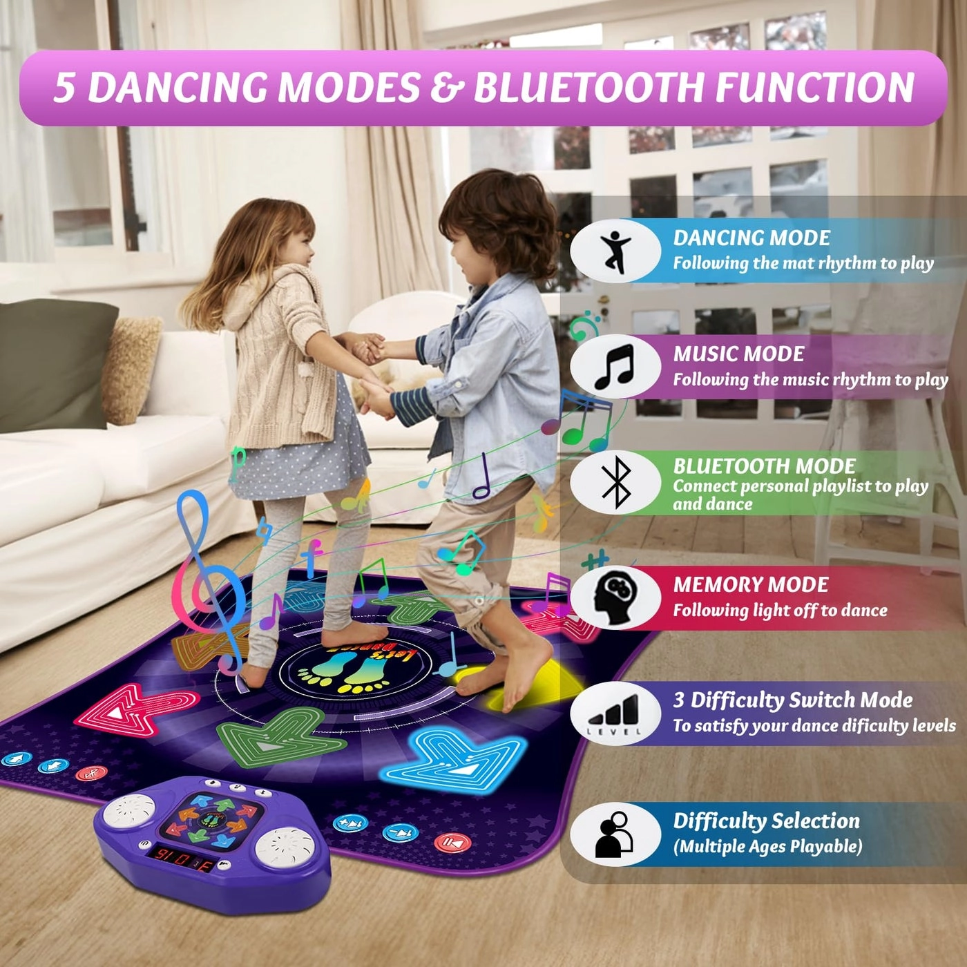Light Up 8Button Musical Toy - 3 years+