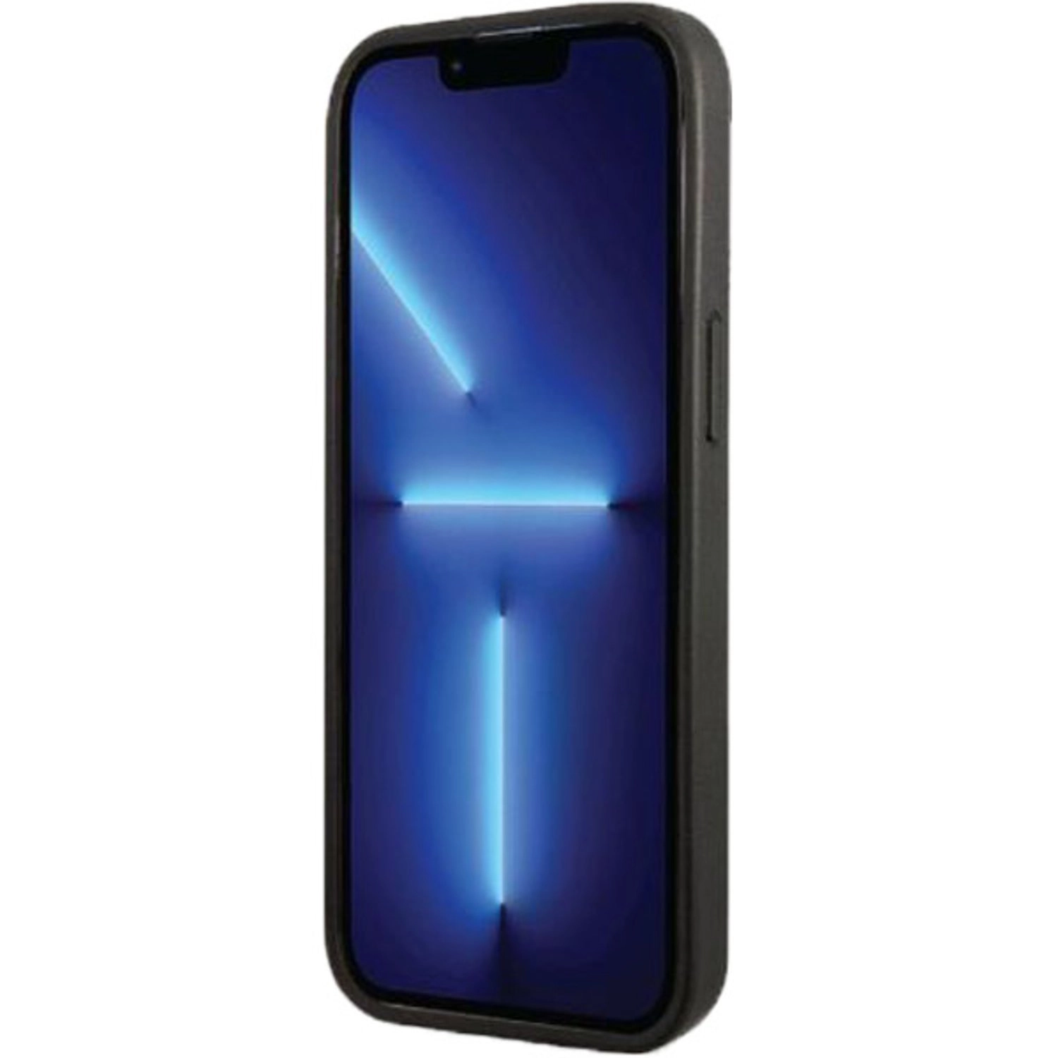 Leather Perforated Case - PU Leather, Nylon for iPhone 14