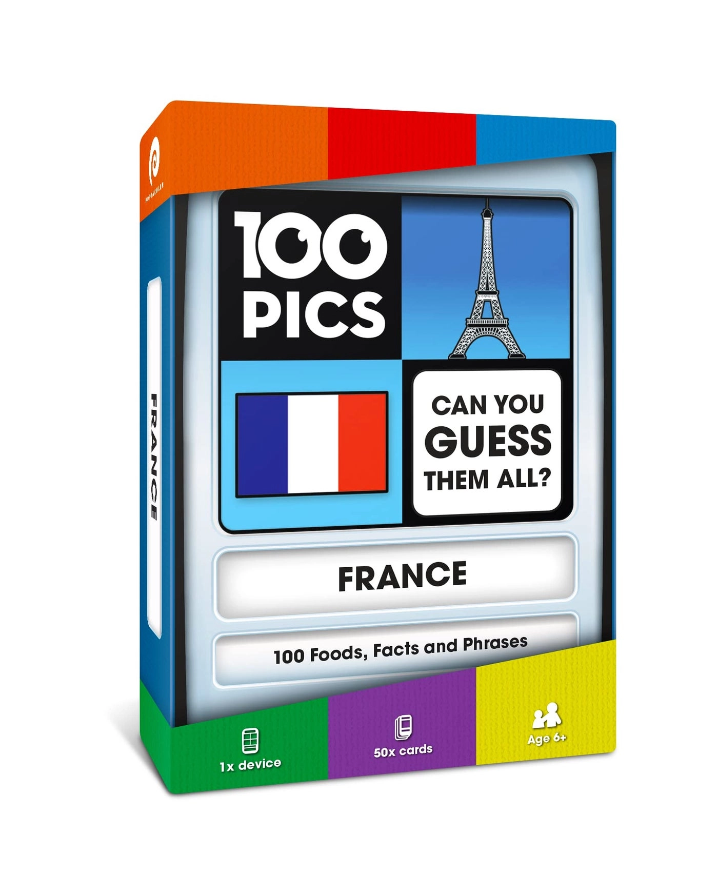 100 PICS France - Card Game Flash Cards