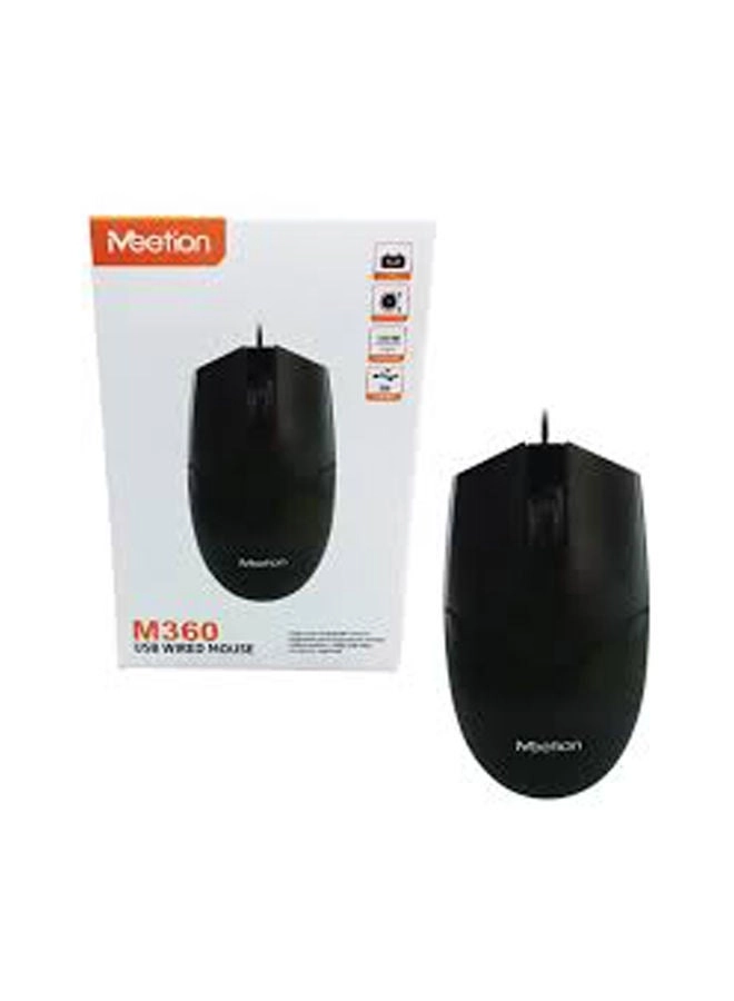 Meetion M360 Mouse - Wired