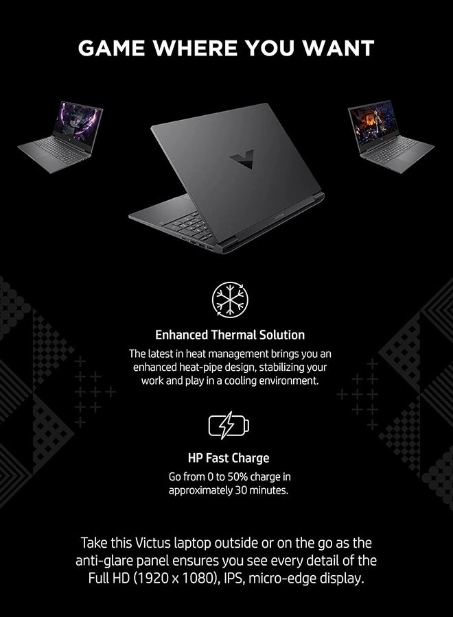 (Renewed) Victus 15-FA0025 - 15.6'' 512GB 16GB i5-12500H