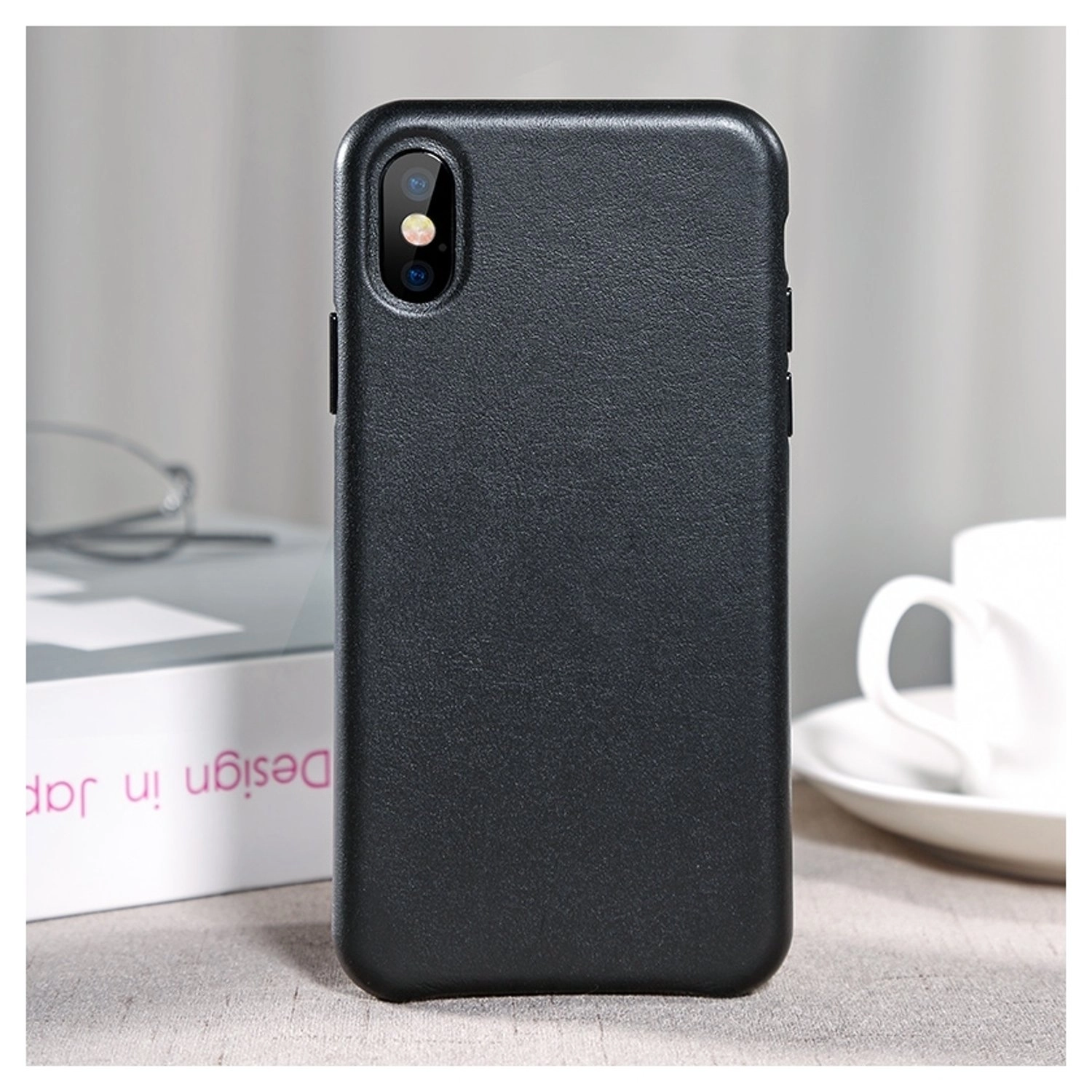 Eleleat - Leather Back Case