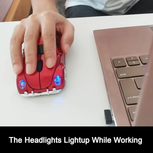 Sport Car Shaped Optical Mouse - Wireless