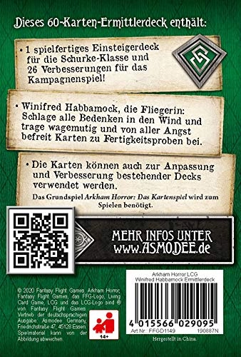 Arkham Horror: LCG - Winifred Habbamock - Card Game (German)