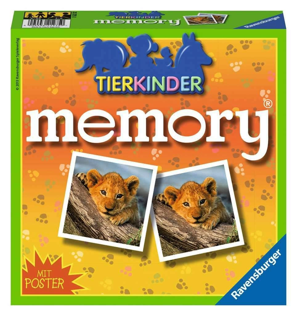 Ravensburger Animal Memory Puzzle (21275 0) - 72 pcs