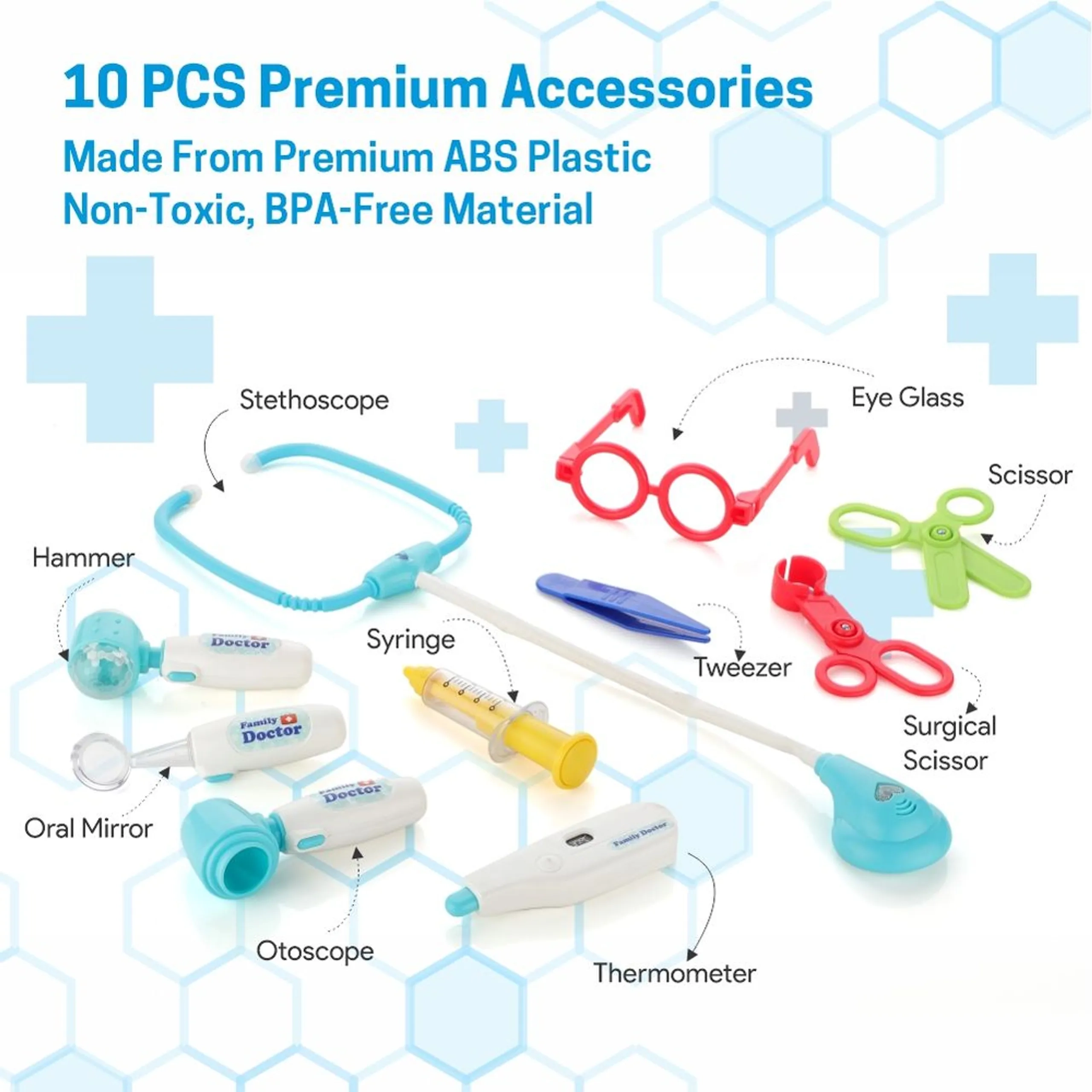 Premium Doctor Set - 3 years 10 Pcs