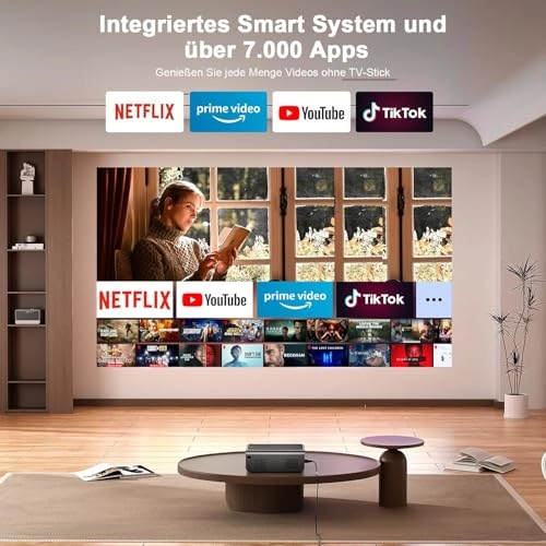 Smart Mini Projector - 27000L 1080P